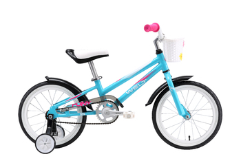 Детский велосипед Welt Pony 16 Light blue/pink/white (2018)