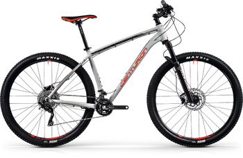 Велосипед MTB Centurion Backfire PRO 600.27 MattGrey/DarkGrey/NeonRed (2018)