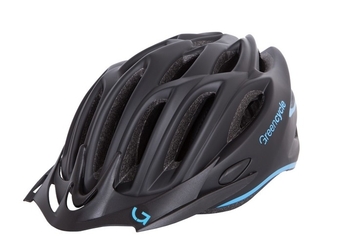 Шлем Green Cycle New Rock Black/blue (2021)