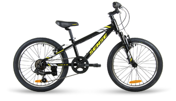 Подростковый велосипед SENSE CROSS SX 20 Black/yellow/grey (2019)