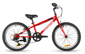 Подростковый велосипед SENSE RAIDER 20 Red/white/black (2018)