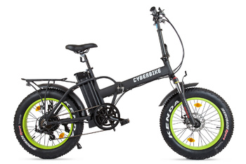 Электровелосипед Cyberbike 500 Black/green (2018)