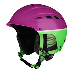 Шлем горнолыжный Los Raketos Sabotage Pink/Green (2019)