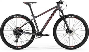 Велосипед MTB Merida Big.Nine 600 MattDarkSilver/Black/Red (2019)