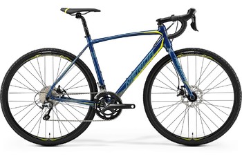 Шоссейный велосипед Merida Cyclo Cross 300 Petrol/Yellow/LiteTeal  (2019)