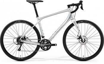Шоссейный велосипед Merida Silex 200 Matt Silver / White (2019)
