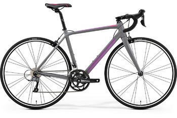 Шоссейный велосипед Merida Scultura 100-Juliet MattDarkGrey/Purple (2019)