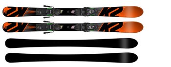 Горные лыжи K2 INDY с креплениями FDT 4.5 (2018)