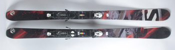 Горные лыжи Б/У Salomon Q-90 с креплениями (2014)