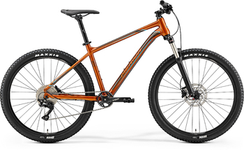 Велосипед MTB Merida Big.Seven 400 GlossyCopper/DarkBrown/Blue (2019)