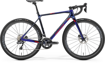 Шоссейный велосипед Merida Mission CX8000E Blue/Red (2019)
