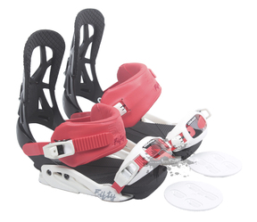 Крепление для сноуборда Drake Fifty White/Black/Red (2017)