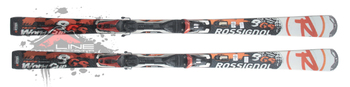 Горные лыжи Б/У Rossignol Radical 8GS Cascade с креплениями (2014)