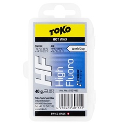 Парафин Toko HF Hot Wax Blue 40g (2019)