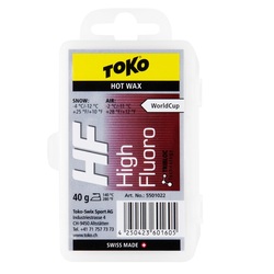Парафин Toko HF Hot Wax Red 40g (2019)