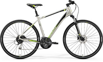 Городской велосипед Merida Crossway 100 SilkTitan/Green (2019)
