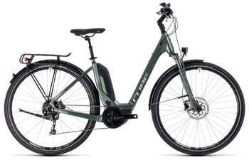 Электровелосипед Cube Touring Hybrid One 400 Easy Entry frostgreen/silver (2018)