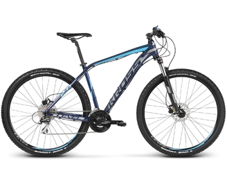Велосипед MTB Kross Level 2.0 29 NAVY blue/silver glossy (2018)