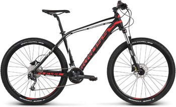 Велосипед MTB Kross Level 4.0 27.5 black/red/white matte (2018)