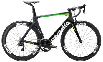 Шоссейный велосипед Cervelo S5 TeamDD Black/Green (2018)