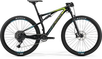 Велосипед двухподвес Merida Ninety-Six 9.6000 UDCarbon/Green/Blue (2019)