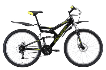 Велосипед двухподвес Challenger Genesis Lux FS 26 D чёрный/зелёный/серый (2019)