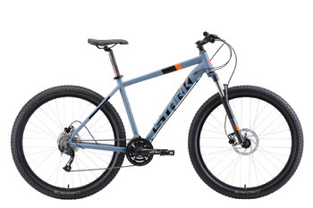 Велосипед МТВ Stark Funriser 29.4+ HD серый/оранжевый (2019)