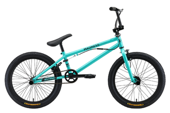 Велосипед BMX Stark Madness BMX 1 голубой/чёрный (2019)