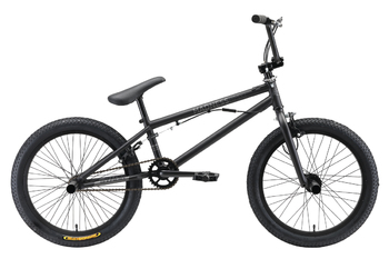 Велосипед BMX Stark Madness BMX 1 чёрный/серый (2019)