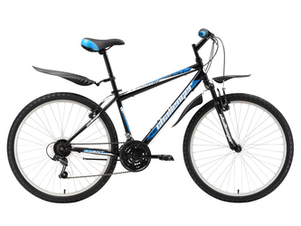 Велосипед МТВ Challenger Agent Lux 26 черный/синий (2016)