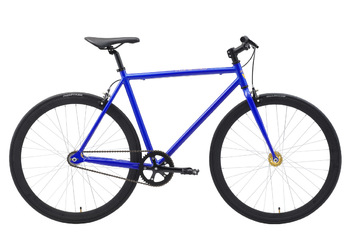 Городской велосипед Stark Terros 700 S синий/жёлтый (2018)
