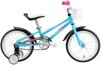 Детский велосипед Welt Pony 16 Light Blue/Pink/White (2019)