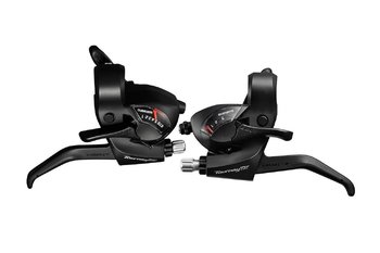 Комплект шифтеров/тормозной ручкой Shimano Tourney ST-TX800 на 3+8 скоростей (2021)