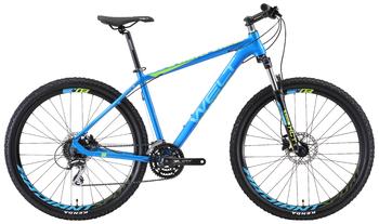 Велосипед MTB Welt Rockfall 3.0 27 Blue/Light Blue/Acid Green (2019)