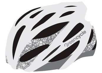 Шлем Green Cycle New Alleycat White/grey (2018)
