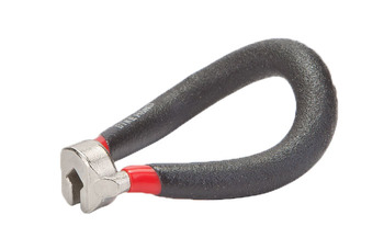 Спицевой ключ Bike Hand YC-1AB-3, 3.44+0.02мм, четыре грани,в виде дуги, кожух красный (2023)