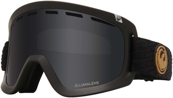 Маска горнолыжная Dragon D1 OTG Pkgumsole/LL Dark Smoke + LL Amber (2020)