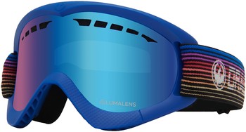 Маска горнолыжная Dragon DXS Gamer/LL Blue Ion (2020)