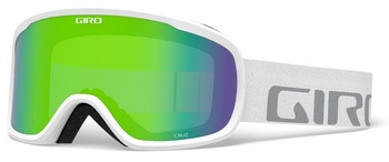 Маска горнолыжная Giro Cruz White Wordmark / Loden Green 26 (2020)