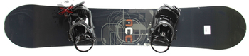 Сноуборд с креплениями БУ Salomon ACE + Rage Rent Black (2017)