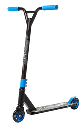 Самокат SUB Rock 100 Black/Blue трюковый усилен. рулевая. колеса 100 мм пром. подшипники (2020)