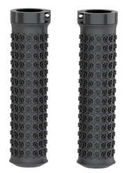 Ручки на руль ARISTO H27 OneSideLock, длина 132мм, внутренний диаметр ~ 22мм, черные (2020)