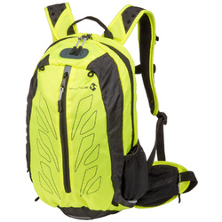 Рюкзак M-Wave BP Backpack, 15л, с чехлом, неоново-желтый (2020)