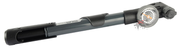 Насос с манометром Giyo GP-991 до 120psi (8 атм), головка-автомат А/V, F/V. серый (2021)