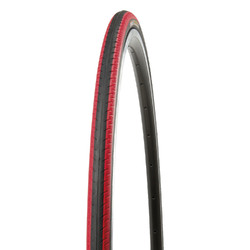 Покрышка для велосипеда Kenda K196 KONTENDER BK/BSK 60TPI LR3 размер 700x23C (23-622) черно-красная  (2021)