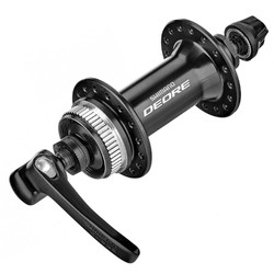 Втулка передняя Shimano Deore M6000, под диковый тормоз, C. Lock  (2020)