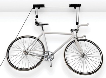 Держатель для велосипеда Ventura Bicycle Lift, подвес крепление к потолку до 4м/30кг черный (2022)