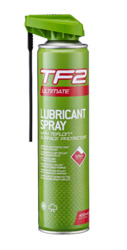 Смазка Weldtite TF-2  с ТЕФЛОНОМ ULTIMATE SMART SPRAY для/цепи/тросов/переключателей, спрей 400 мл (2020)