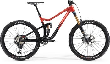 Велосипед двухподвес Merida One-Sixty 7000 RED/BLACK (2021)