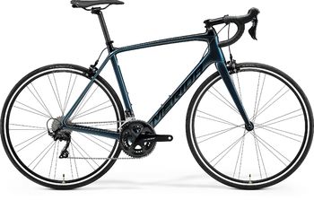 Шоссейный велосипед Merida Scultura Rim 4000 Black/Teal-Blue (2021)